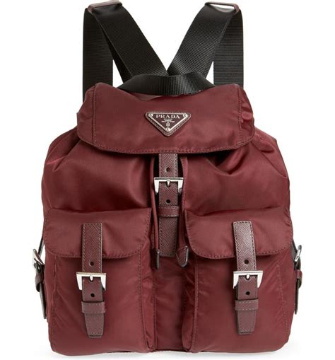 prada backpack womens|Prada backpack nylon for women.